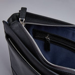 Elliot Taylor NY Briefcase // Hudson Red Handle