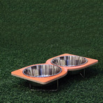 Twist Pet Bowl (White)