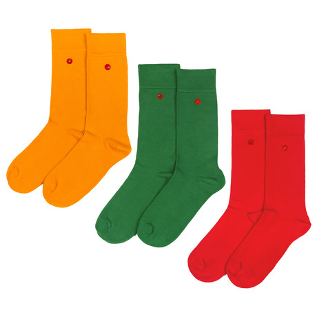 Rainbow Sock // Pack of 3
