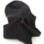 Snap Low Cut Sock // Pack of 3