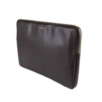 Safiono Leather Clutch Briefcase