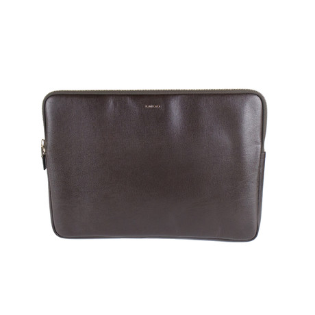 Safiono Leather Clutch Briefcase