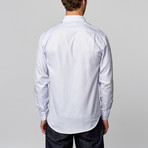 Shimmer Dress Shirt // Dusty Blue (US: 15R)