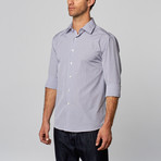 Grid Dress Shirt // Lavender + Navy (US: 16R)