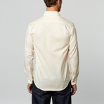 Luca Baretti // Modern Fit Shirt // Cream (US: 16.5R)
