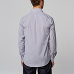 Grid Dress Shirt // Lavender + Navy (US: 16R)