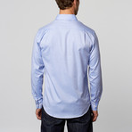 Solid Button-Up Shirt // Light Blue (US: 17R)