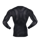 Men's Long-Sleeve Compression Tee (S+)
