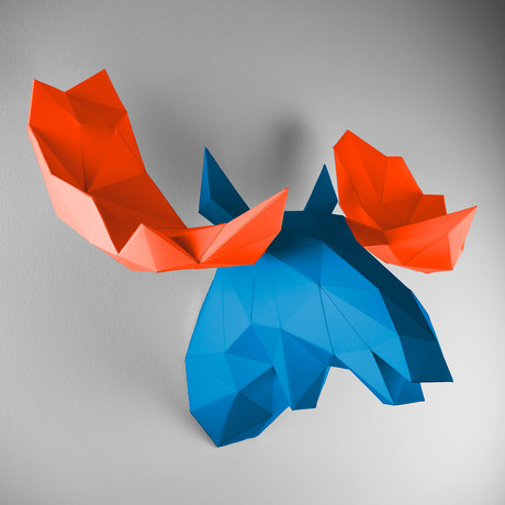 Moose (Blue + Orange)