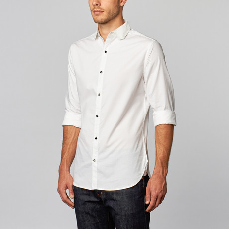 Loft 604 // Japanese Cotton Woven Shirt // White (S)