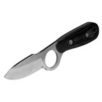 BKE Fixed Blade Knife + Sheath (Blackened Finish)