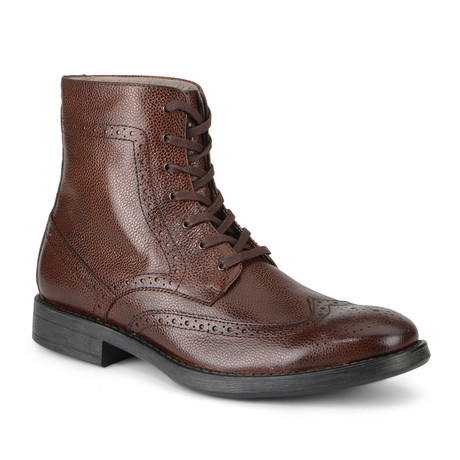 Baycliff Wing-Tip Boot // Russet + Black (US: 7.5)
