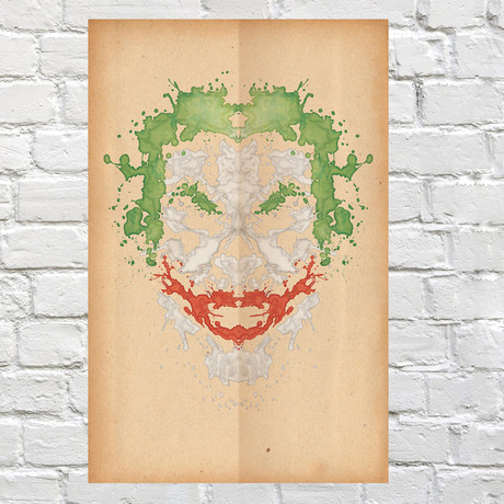 Joker // Rorschach Print