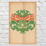 Michelangelo // Rorschach Print