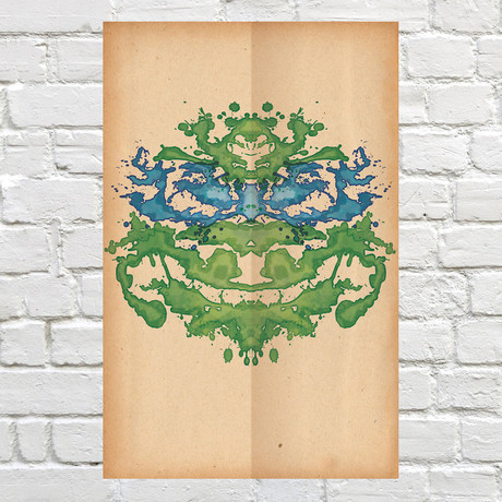 Leonardo // Rorschach Print