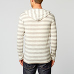 Mr. Right Henley // Grey + Cream (S)