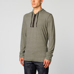 Mr. Soft Henley // Black + Grey (S)