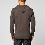 Too Cool Henley // Black + Grey (S)