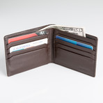 Men's Wallet // Design 2 Series // Dark Brown