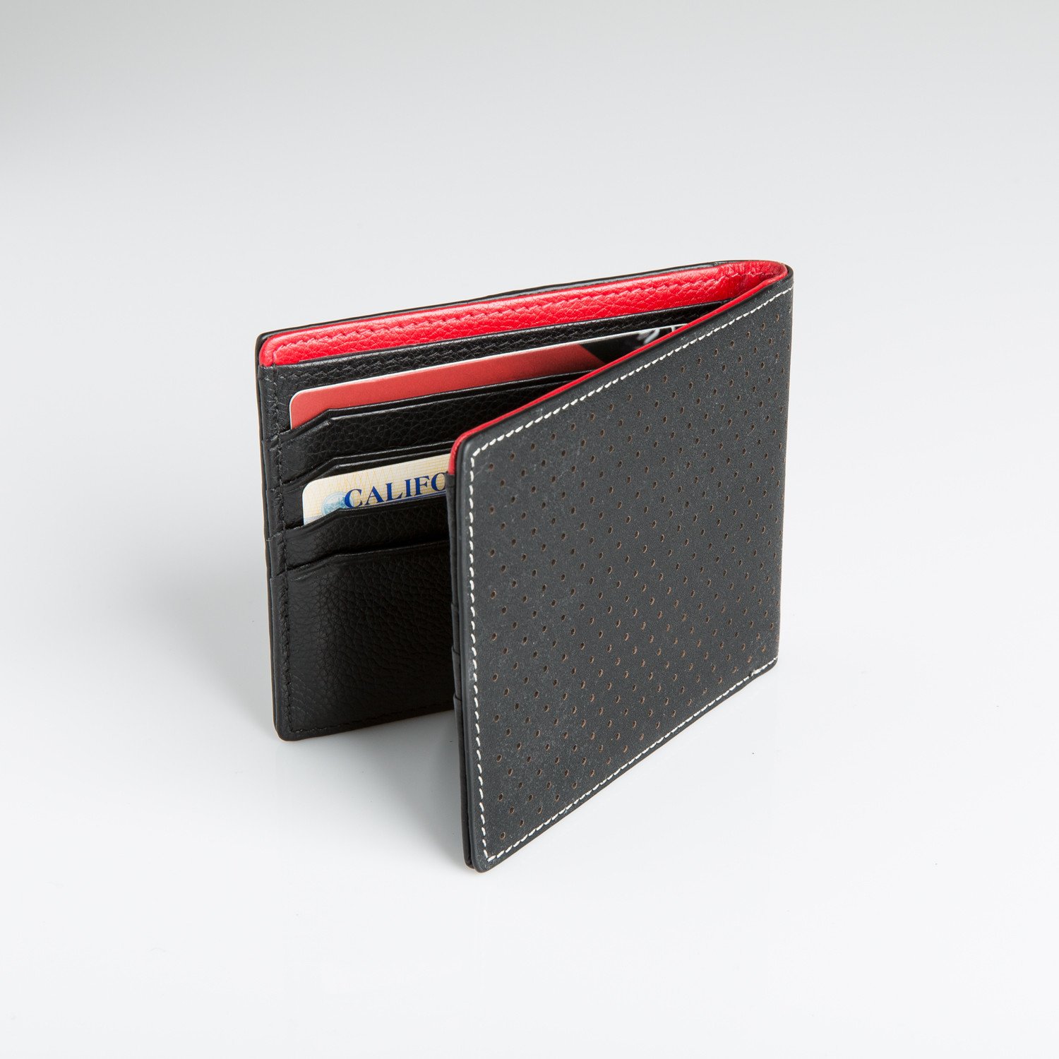 Men&#39;s Wallet // Design 2 Series // Black + Red - Ducati - Touch of Modern