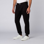 Norwich Chino Jogger // Black (S)