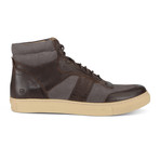 Concord High-Top Sneaker // Brown + Cream (US: 10.5)