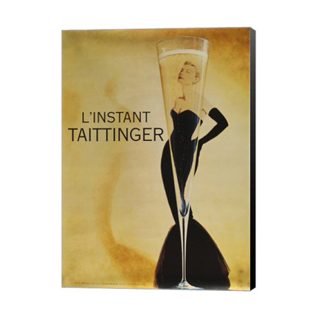 L'Instant Taittinger // Vintage Apple Collection (26"W x 36"H // Stretched Canvas)