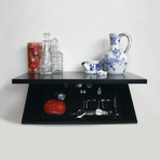 Concealment Shelf // Black (Jewlery Box Insert)