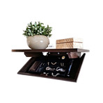 Concealment Shelf // Espresso (Jewlery Box Insert)