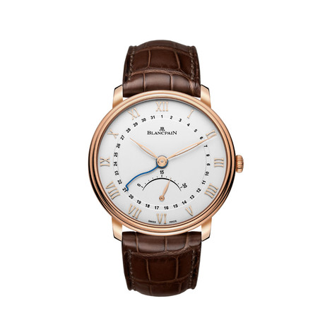 Blancpain Villeret Ultra Slim Date 30 Seconds Retrograde Automatic // 6653Q-3642-55B