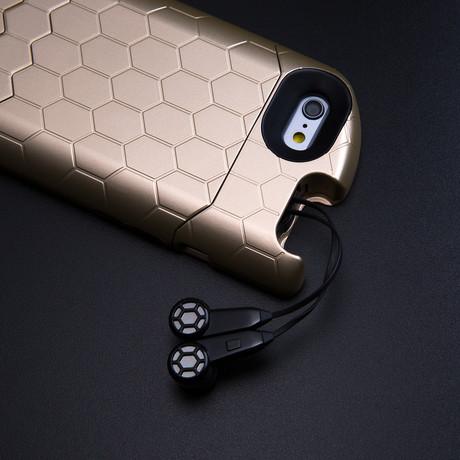 TurtleCell iPhone Case // Gold