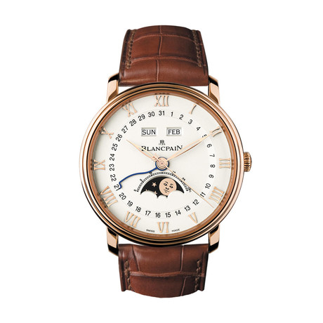 Blancpain Villeret Moonphase & Complete Calendar Automatic // 6654-3642-55B