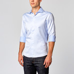 Herringbone Dress Shirt // Light Blue (US: 16R)