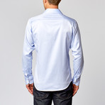 Herringbone Dress Shirt // Light Blue (US: 17R)