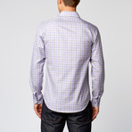 Glenn Plaid Dress Shirt // Purple (XL)