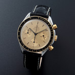 Omega Steel + Gold Speedmaster Automatic // 35205 // 34675 // c. 1990's // Pre-Owned