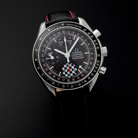 Omega Speedmaster Day Date Racing Chronograph Automatic // 38108 // 34709 // c. 1990's // Pre-Owned