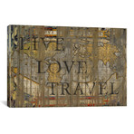 Live Love Travel (40"W x 26"H x 0.75"D)