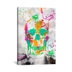 Dead Color Skull #2 (18"W x 26"H x 0.75"D)