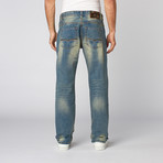 Original Straight Washed Denim // Slight Fade Blue (32WX32L)