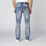 Slim Tapered Washed Denim // Light Blue (30WX32L)