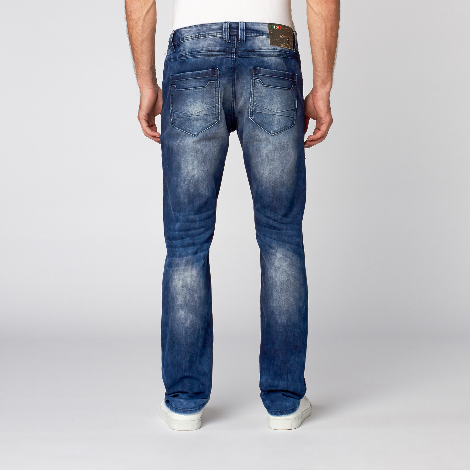 Slim Tapered Washed Denim // Top Fade (30WX32L) - Recess Denim - Touch ...