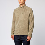 Half Zip Sweater Fleece // Khaki (S)