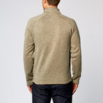 Half Zip Sweater Fleece // Khaki (S)