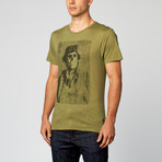 Ace Pilot Slub Cotton Tee // Green (M)