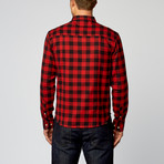 Long Sleeve Buffalo Flannel // Red (2XL)