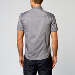 Short Sleeve Buffalo Flannel // Grey Chambray (M)