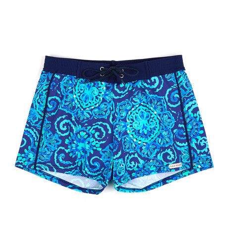 Retro Swimmer Short // Blue (S)
