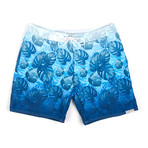 Underwater Tropical Surf Short // Blue (M)