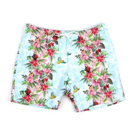 Jungle Surf Short // Light Blue (S/30)